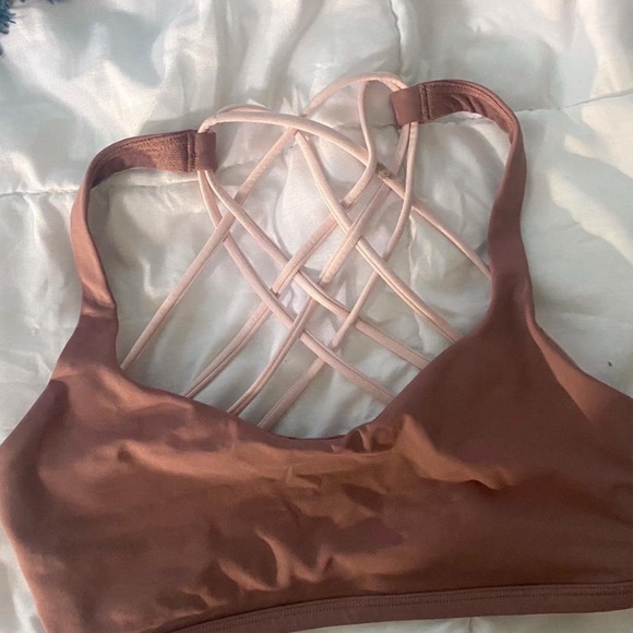 SOLD - Free to be wild lululemon bra - Picture 2 of 3